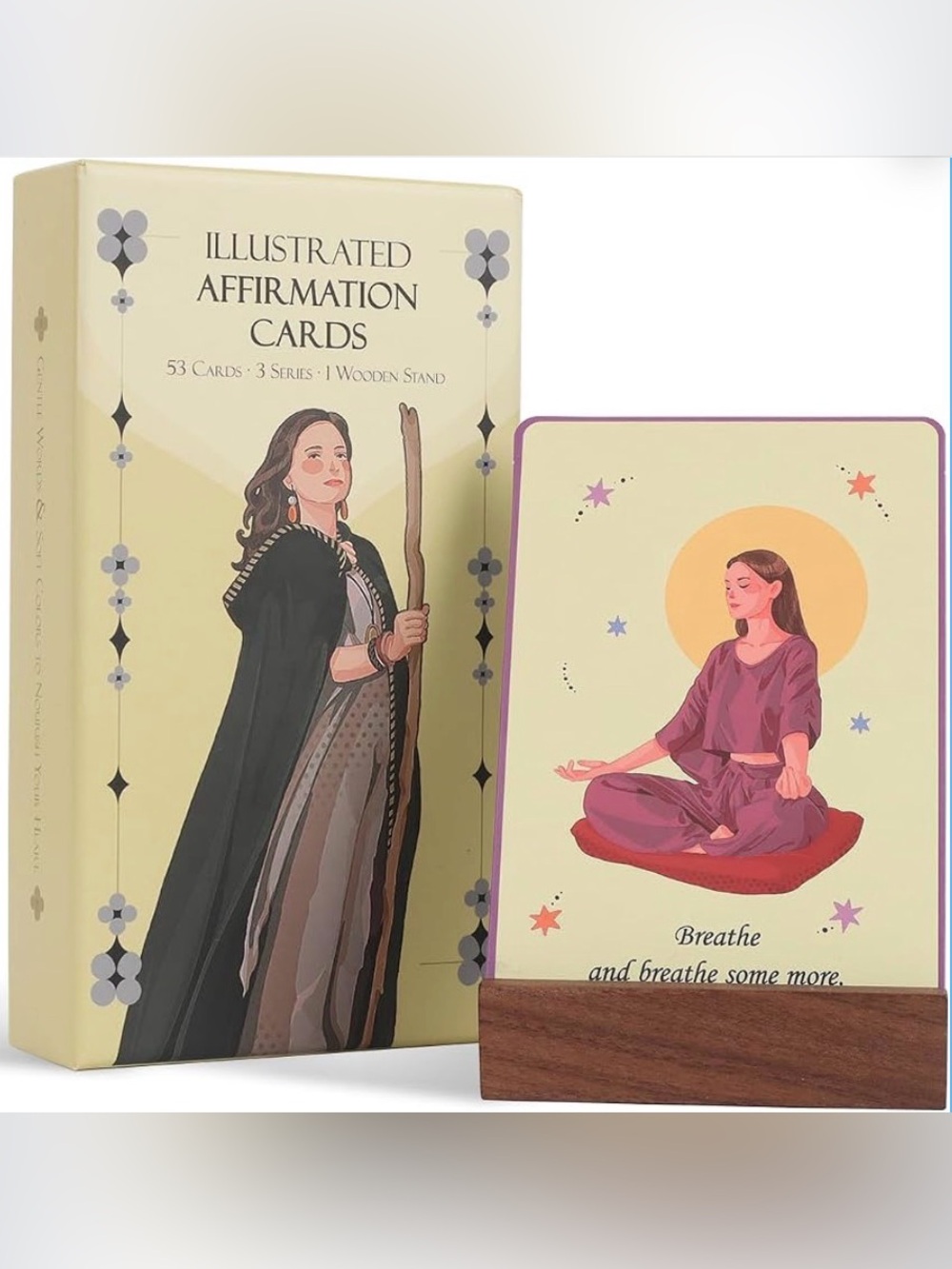 Illustrated Affirmation Cards - Affirmation Card Deck